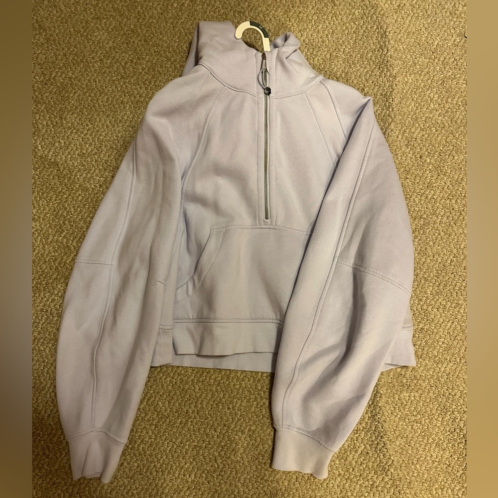 Pastel purple lululemon scuba